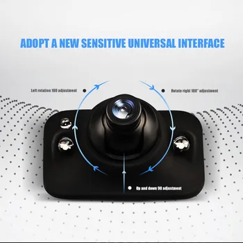 

AOZBZ Wireless Dash Cam HD Night Vision Car Rear View Camera WIFI Reversing Camera Mini Body Tachograph for iPhone and Android