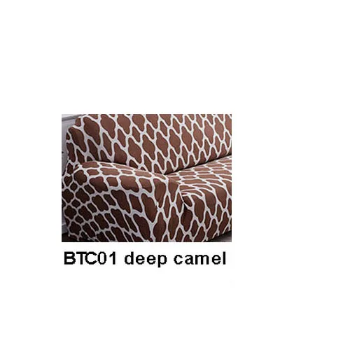 BTC01deep camel Эластичный чехол для дивана диван офисное кресло с подлокотниками Чехлы для домашнего Гостиная полиэстер+ спандекс стрейч 1/2/3/4 сиденья для диванов - Цвет: BTC01deep camel