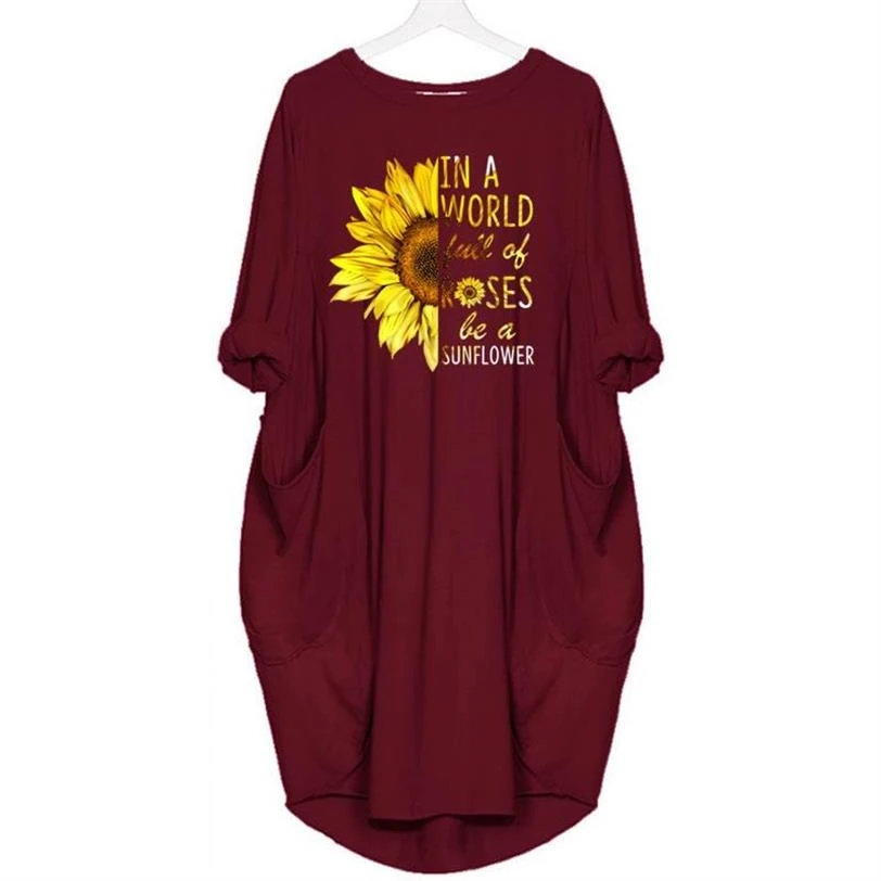  2020 T-Shirt For Women Color Picture Customization Letters cotton Pocket Plus Size T-Shirt Women Ts
