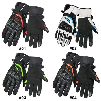 

Cycling Gloves Full Finger Thick Thermal Touch Screen Windproof Waterproof Motorcycle Riding Protective Glove Accessories