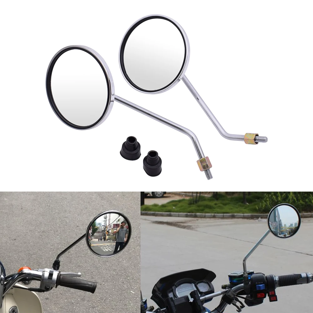 Круглое зеркало заднего вида для мотоцикла Honda CB650R CB125R CB400SF CB1100 CB600F CB1000R