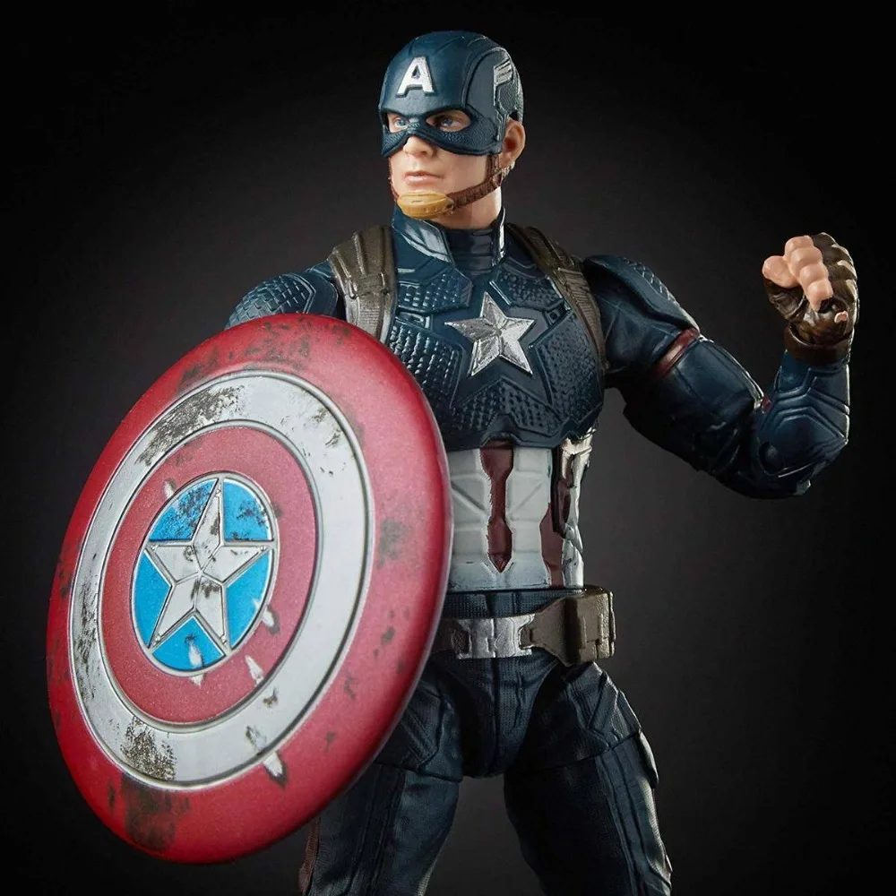 marvel legends worthy captain america power and glory exclusive with mjolnir hammer