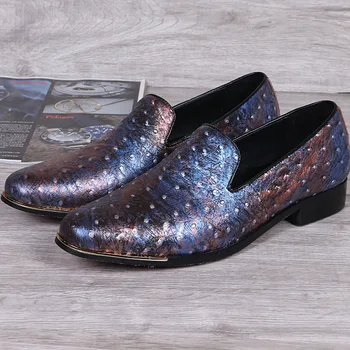 

Sapatos Masculino Shoes Male Genuine Leather British Style Pointed Fashion Men Shoes Loafers Full Grain Leather Cow Leather