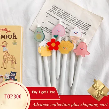 

cute pen caneta korean papelaria criativa bureau stationary pens por mayor unicornio lot stylo 0.5 MM lapiz tinta gel cartoon