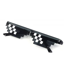 8 Bit Thug Life Mosaic солнцезащитные очки для мужчин и женщин, Брендовые очки для вечеринки, мозаика UV400, винтажные очки, унисекс, подарочные очки