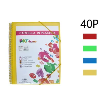

Plastic Binder Folder Book 40PG