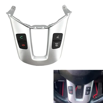

Multi function Steering Wheel Audio Bluetooth button Buttons For Kia sportage SL with back light Car charge 967003W001 967003W3