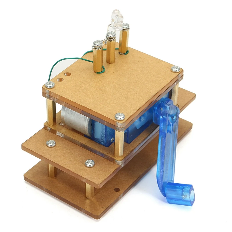 DIY ручной генератор ручной Динамо аварийное питание электронный Arctic DIY Kit