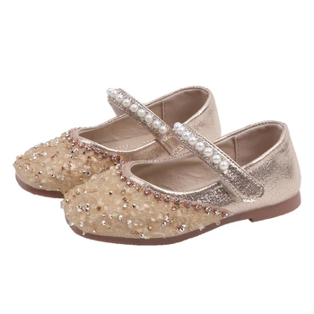 

Fashion Kids Shoes New Autumn Baby Girl Soft Sole Shoes Anti-slip princess Design Sandals Casual Walking Shoes