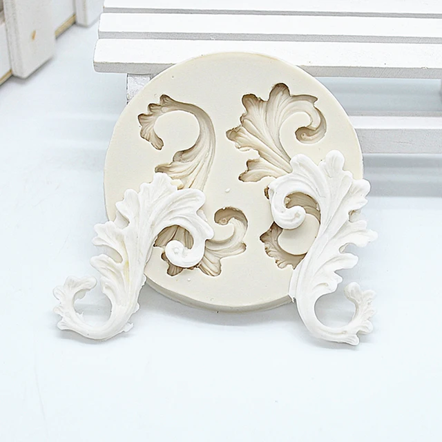 Virágcsipke Torta Fondant Szilikon Formák Csipke Border Cukrász Tészta Sütemények Sütőművészet Konyhai Sütés Díszítő Szerszámok M734 - Image 4