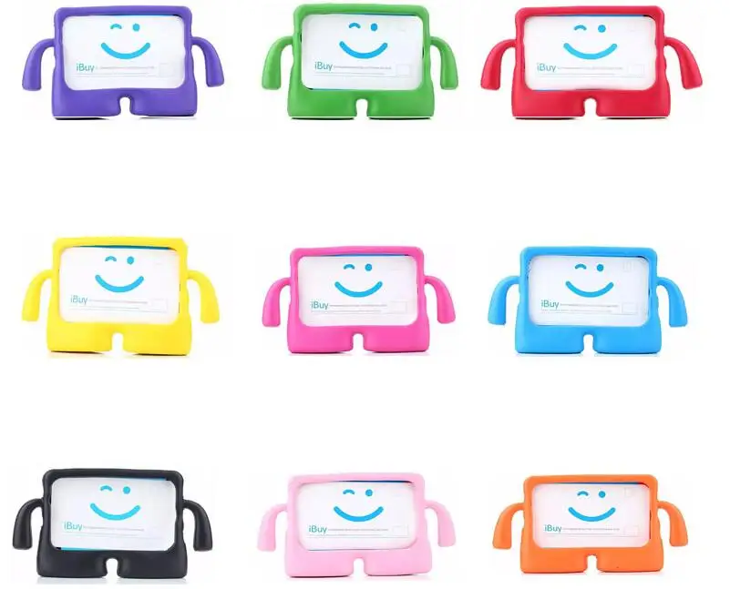 

TV silicone Kids Safe Stand Shockproof Cover for Universal 8 inch Tablet PC Universal case For Samsung Huawei + Pen