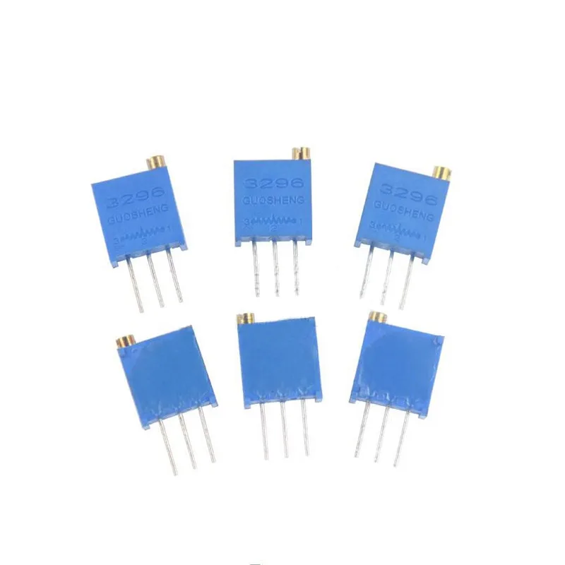 10 шт 3296W 1k 2k 5k 10k 20k 50k 100k 200k 500k 1M 1ohm Trim Pot Trimmer Тип потенциометра для Arduino | Электронные