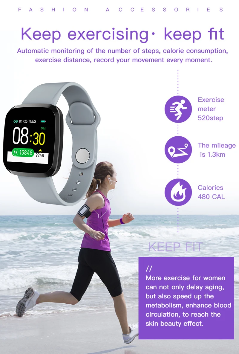 P3 умный фитнес-браслет с Bluetooth IP67 водонепроницаемые спортивные часы пульсометр кровяное давление фитнес-трекер часы для ios Android