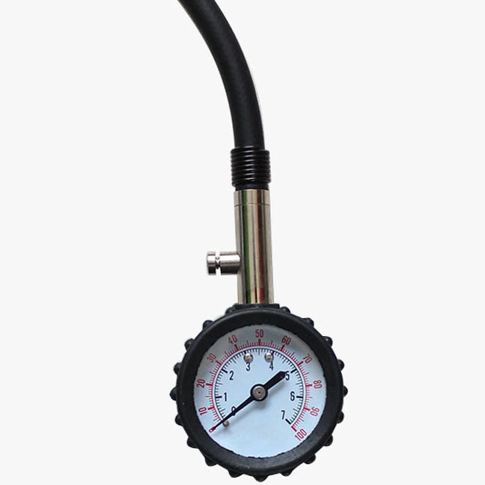 Car Accessory Repair With Bleeder Portable Tyre Pressure Gauge Detection Tool For Car/Motorbike Accurate Vehicle 60 PSI | Автомобили и