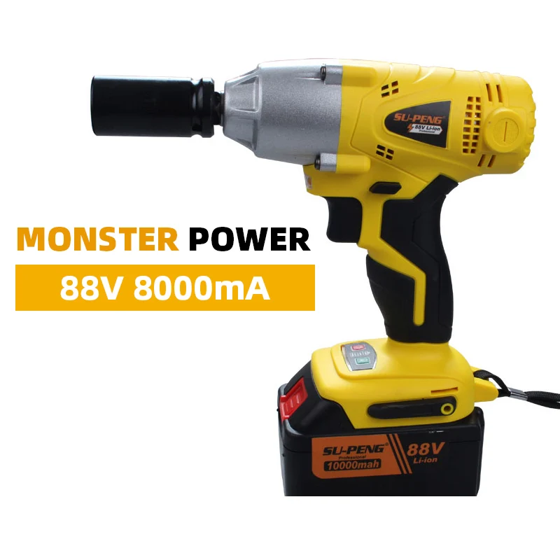 Аккумуляторный ударный электрический гайковерт строительные леса литиевая