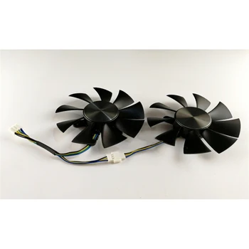 

​ZOTAC Four-Wire Temperature Control Cooling Fan Graphics Card Dual Cooler with Metal Tag For GTX960 GTX1060 GTX1070 Accessories