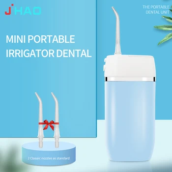 

Oral Irrigator USB Rechargeable Water Flosser Portable Dental Water Jet 165ML Water Tank Waterproof Teeth Cleaner