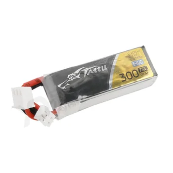 

4PCS TATTU 7.6V 300mAh 2S 75C HV 4.35V Lipo Battery PH2.0 for RC Drone FPV Racing Emax TinyhawkS Tinyhawk BetaFPV Cine Drone