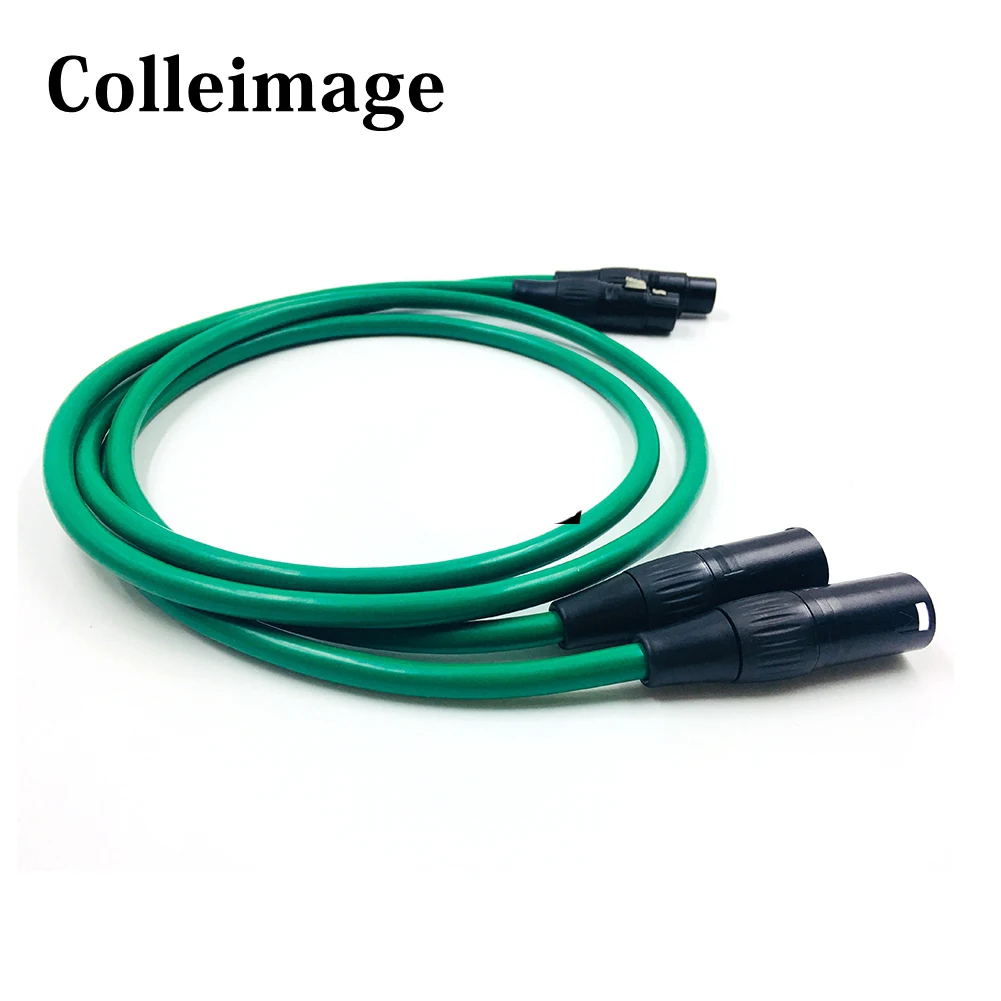 Colleimage Hifi аудио 4N медь Mcintosh XLR кабель Балансный мужчин и женщин M/F кабель|Кабели VGA| |