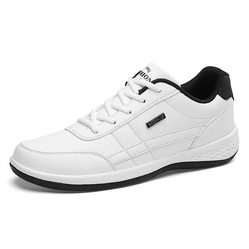 Spring Autumn Men Shoes for Men Casual Shoes Breathable Lace up Mens Casual Shoes Leather Sneakers Fashion Men LD C8001