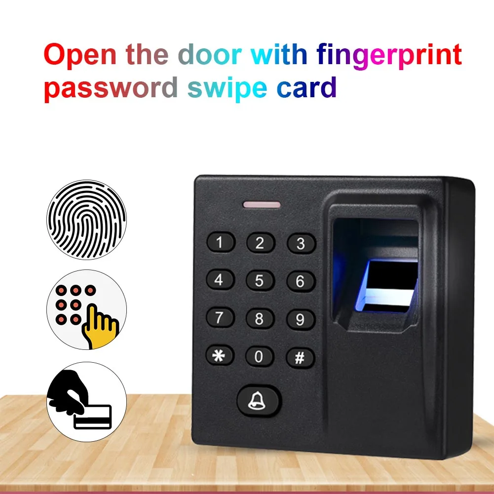 

Door Electronic Password Lock Keyless Card Reader Office System Security Fingerprint Keypad Electric Access Control Attendance
