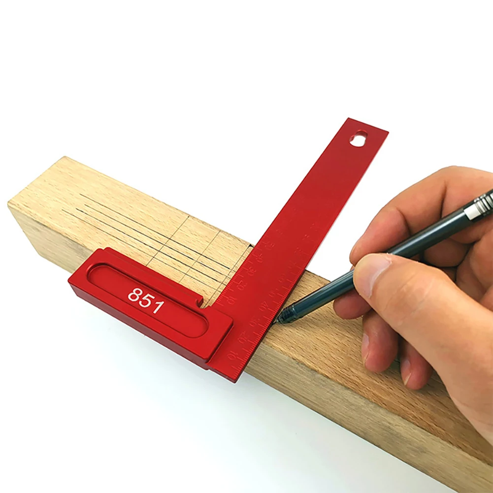 

200mm Right Angle Clamp Woodworking Holder Block Carpenter Tool Positioning Ruler Fixing L Type