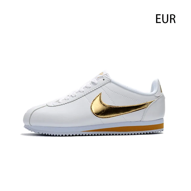 Nike Классический CORTEZ кожаная спортивная обувь для мужчин стабильность обувь супер светильник спортивная обувь - Цвет: CORTEZ LEATHER--2