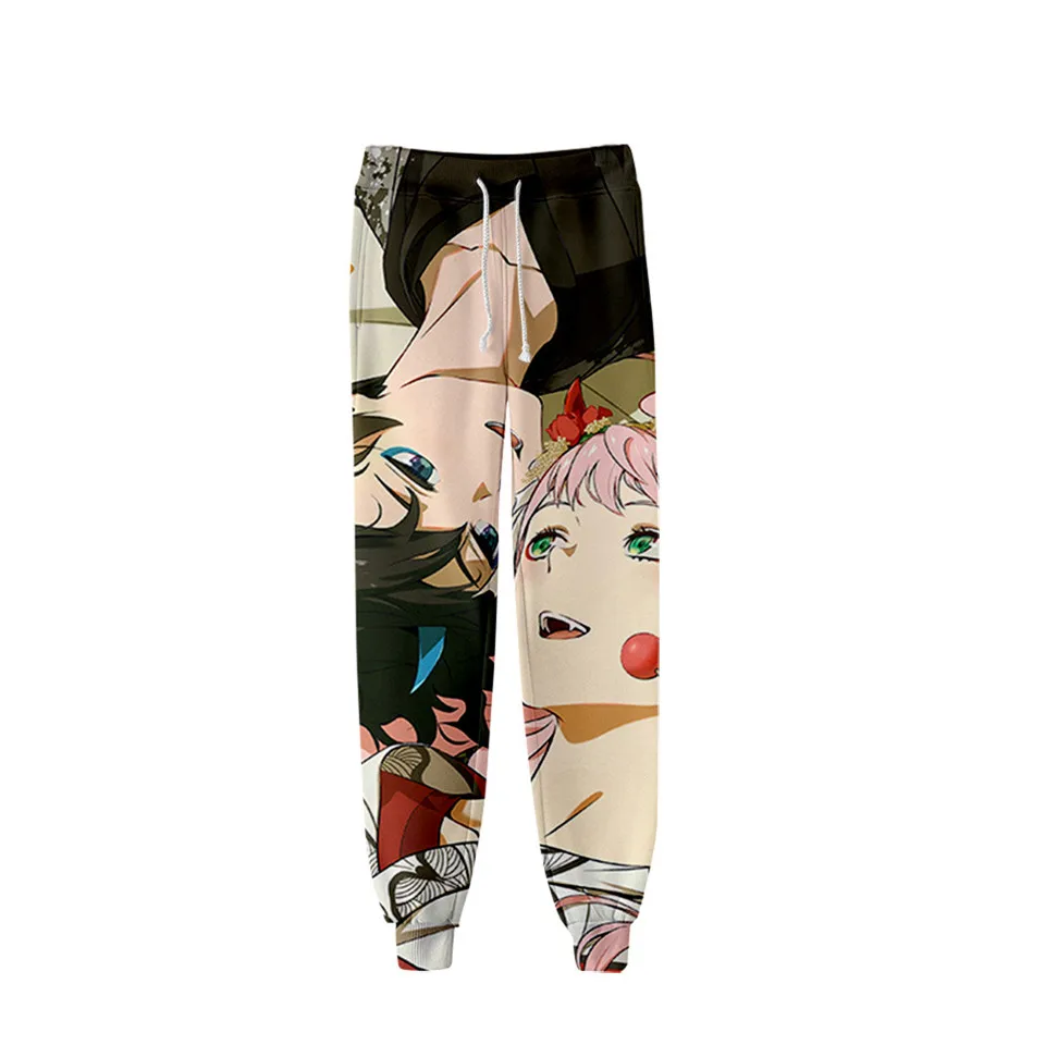 Anime DARLING in the FRANXX 3D Pants Jogging Zero Two Casual Men Women Sweatpants Cosplay clothing Long Sport Trousers women's snow pants