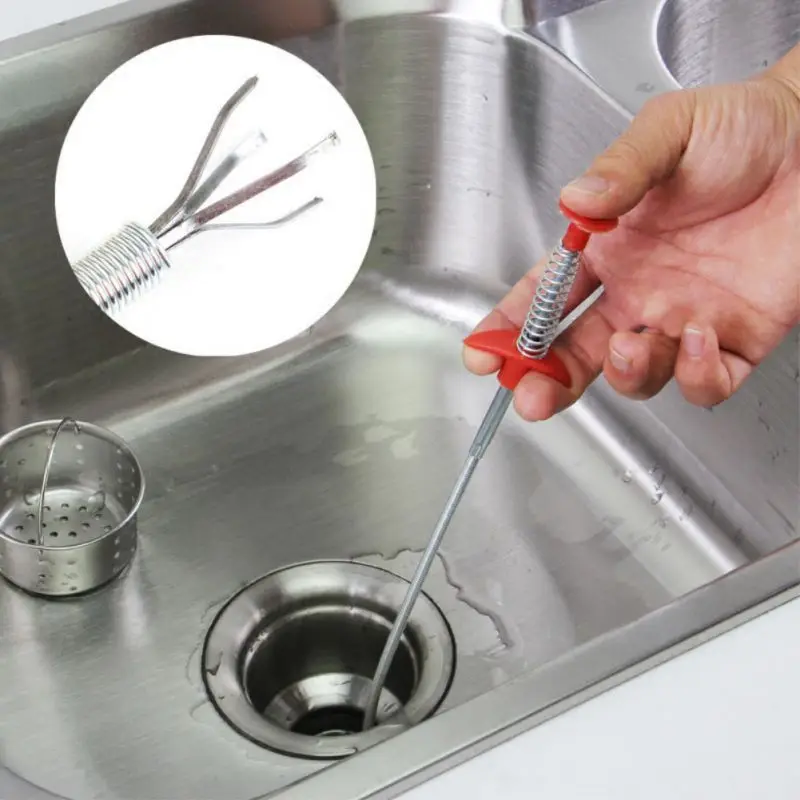 Инструмент для уборки дома, гибкий складной туалет для ванной, очиститель кухонных труб, устройство для удаления засоренных волос Dra