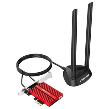 

3000Mbps AX200NGW Dual Band 2.4G/5.8G Wireless PCI-E Network Card Bluetooth 5.0 PCI-E Express Wifi 6 Adapter