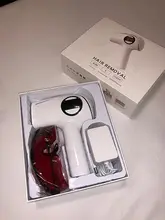 Fotodepiladora láser IPL para mujer, recortadora Facial, depiladora láser con luz pulsada