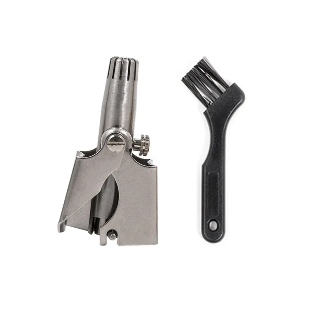 Compact Size Stainless Steel Manual Nose Hair Trimmer Waterproof
