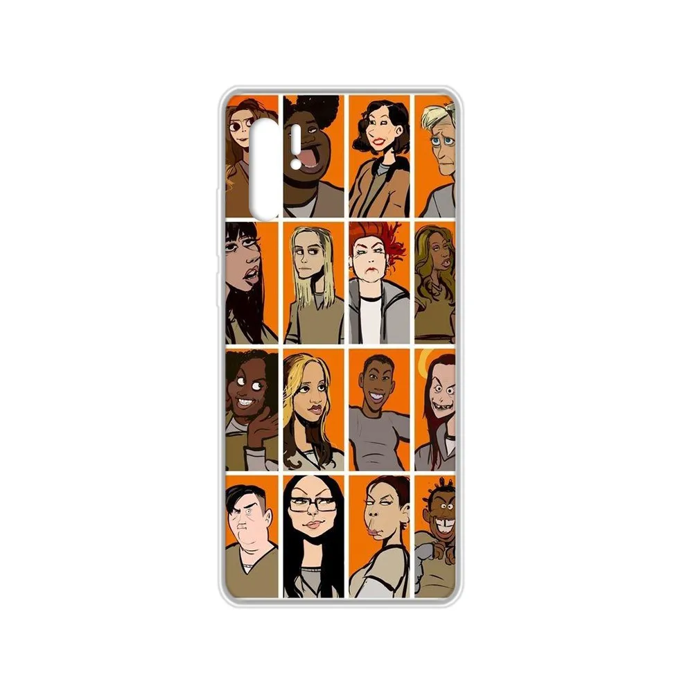 Прозрачный чехол orange is the new black TV series для HUAWEI Nine 5t p 8 9 10 p20 P30 p40 P pro Smart 2017 2019 Z