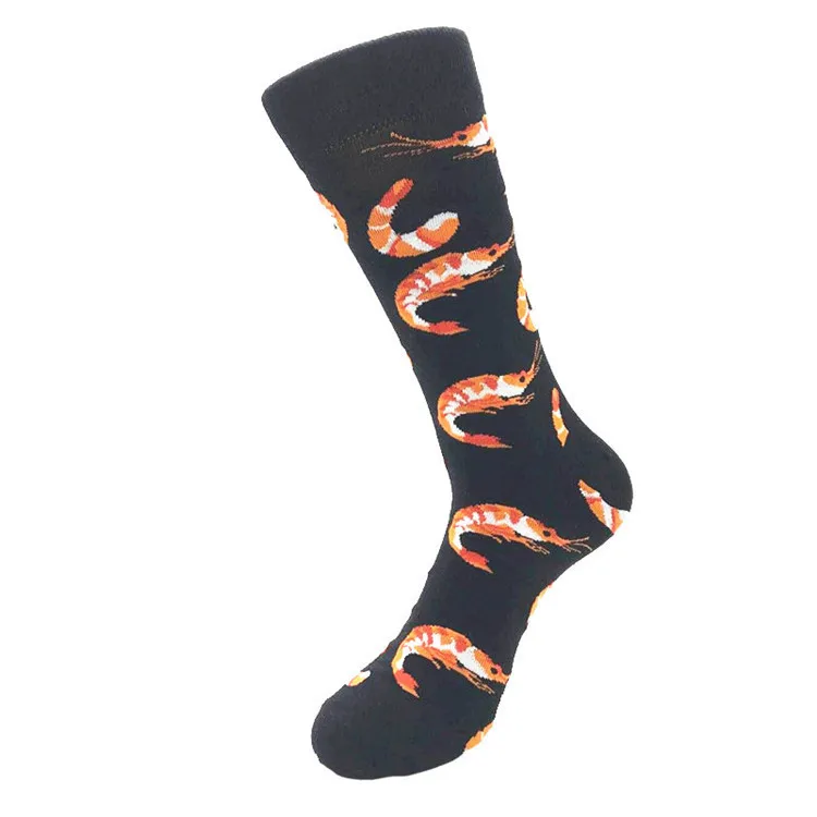 JAYCOSIN брендовые качественные Веселые носки для мужчин полосатые клетчатые носки с рисунком чесаные хлопковые Calcetines Largos Hombre 830#2