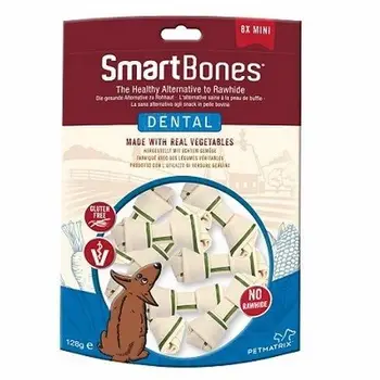 

SmartBones Dental Hunde Kau-Snacks (8 x Small) (kann variieren)