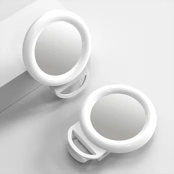 

Portable Lightweight LED Table Mirror Ring Lights With 36 High-Brightness LEDs Dimming Makeup Mirrors Enhancing Fill Lights