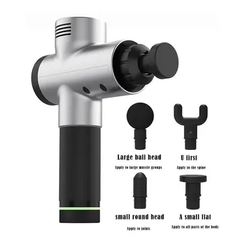 

EMS Massage Gun Cordless Rechargeable Muscle Stimulator Deep Tissue Massager Device Body Relaxation Slimming Shaping Pain Relief