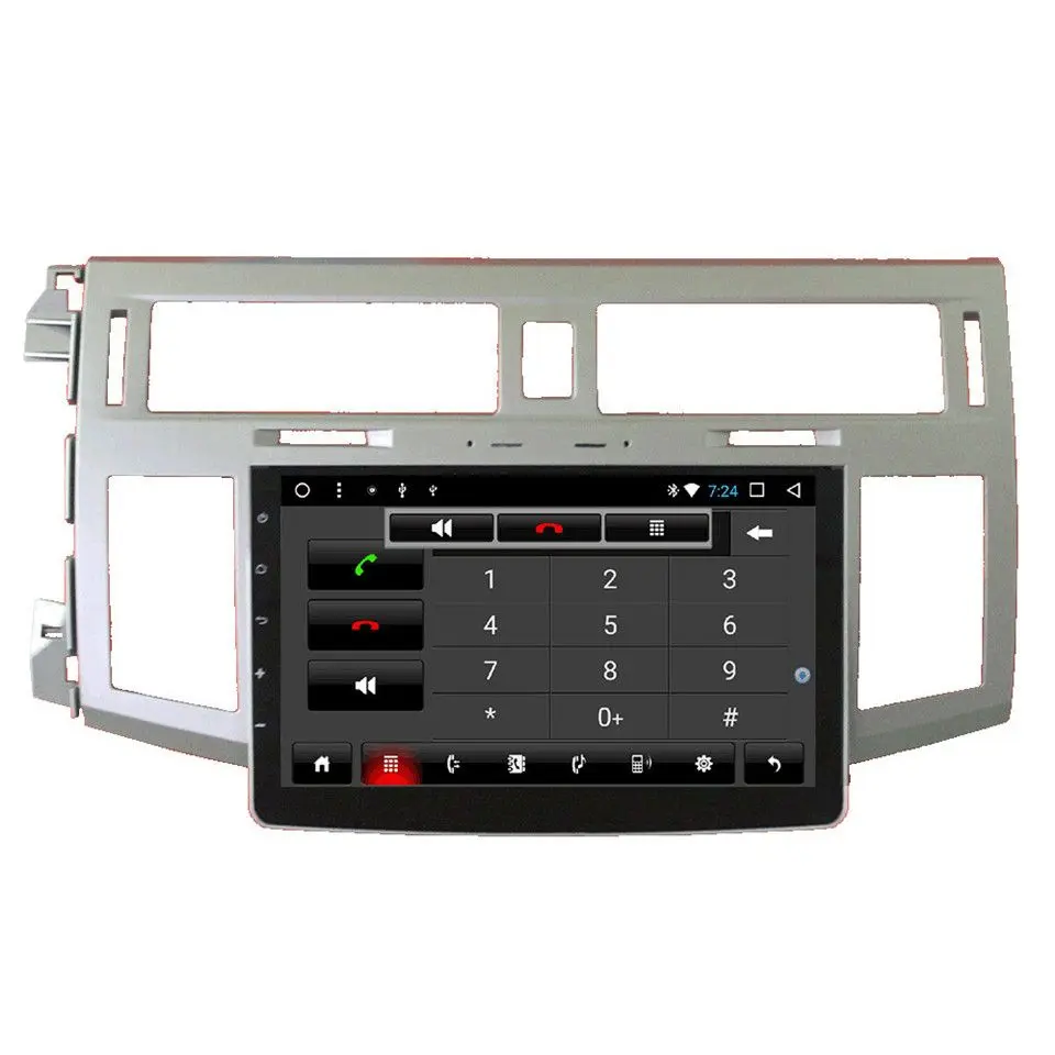 Excellent Car radio Car MP5 Multimedia Player For Toyota Prado DVD one Din Navigation GPS 32G ROM 2G RAM 2006-2010 Android 7.1 parktronic 5