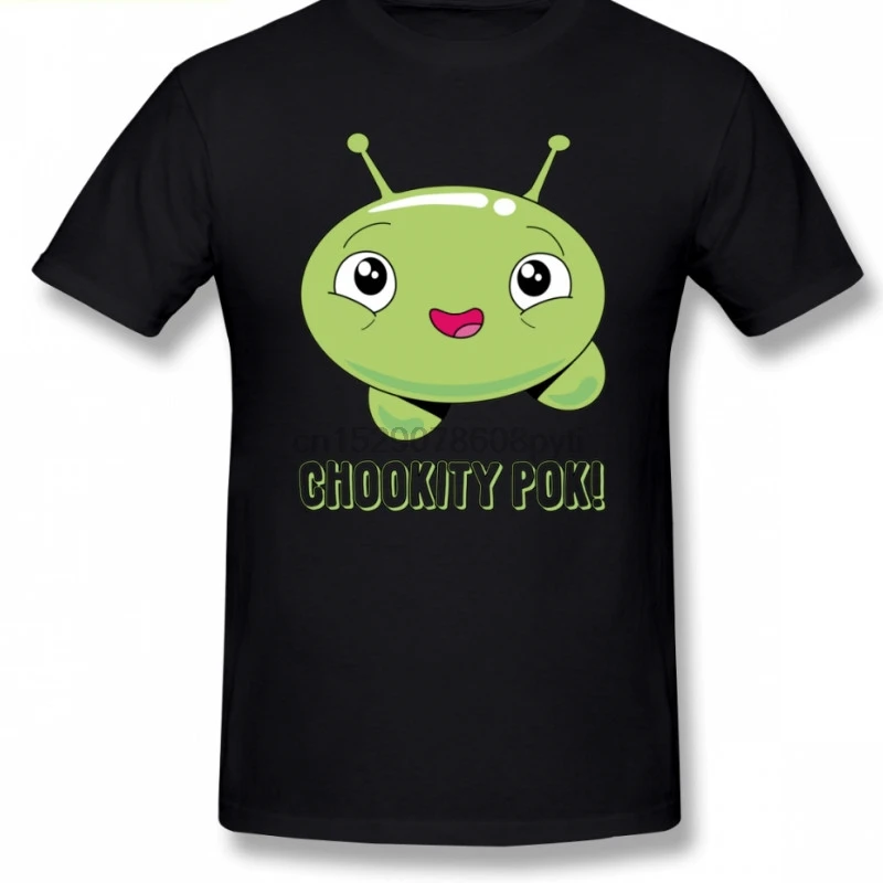 Mooncake Chookity футболка рок одежда Хлопок Crewneck большой размер короткий рукав Final Space