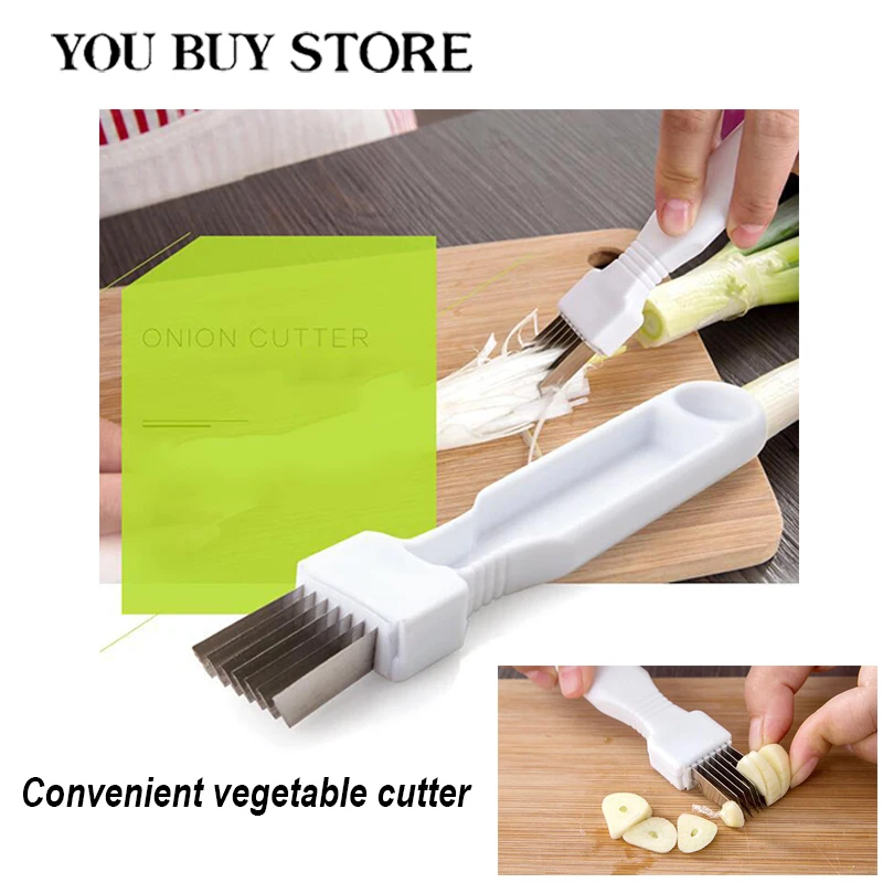 Новинка удобный нож из нержавеющей стали для лука имбиря чеснока практичные