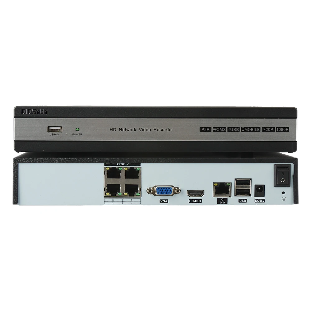 DID 4CH 1080P HDMI XPOE NVR комплект CCTV система безопасности 2MP IR IP66 Водонепроницаемая уличная ip-камера Plug& paly комплект видеонаблюдения