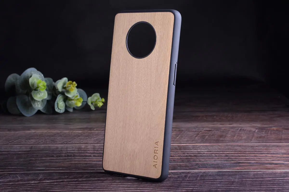 Деревянный чехол для Oneplus 7T TPU+ PC+ wood pu Кожаные чехлы coque fundas для Oneplus 7T