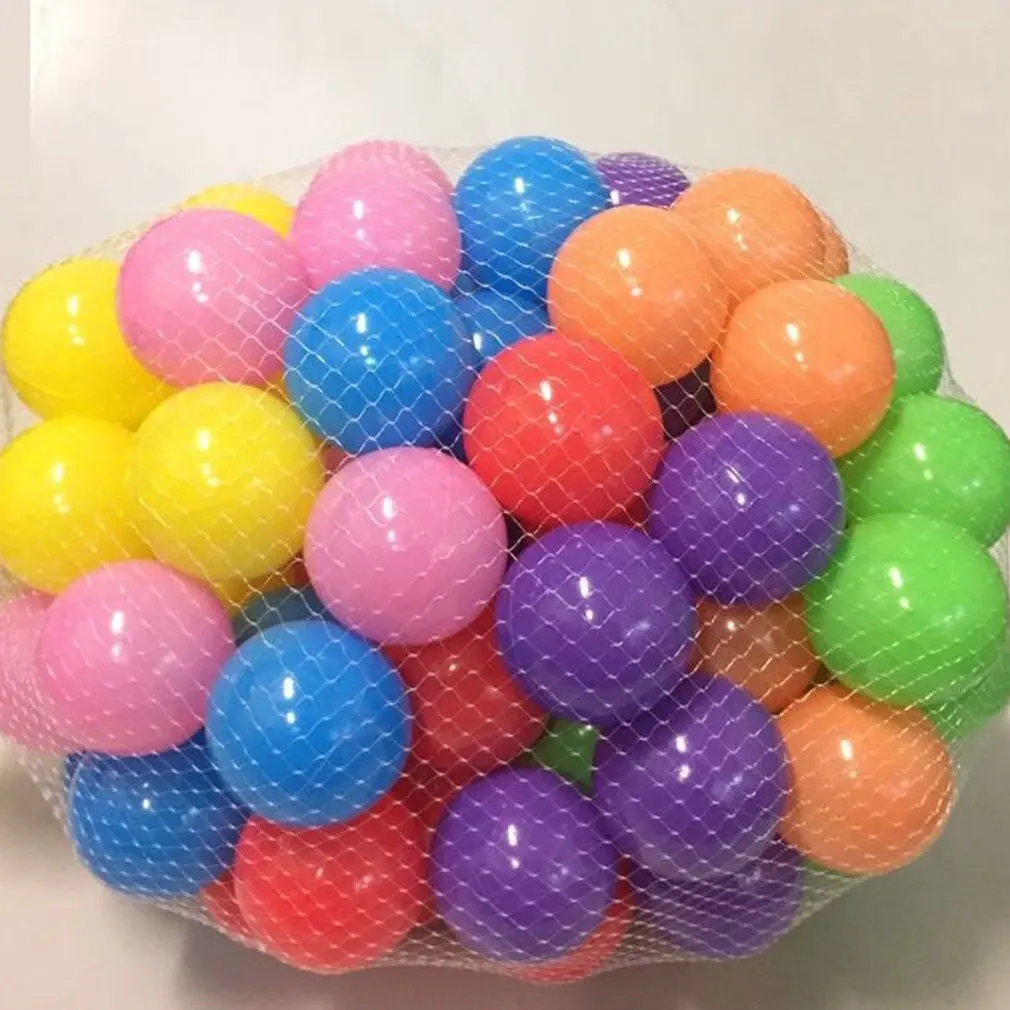 50 pcs Ocean Ball Wave Ball Toy Ball Colorful Eco-Friendly Colorful Ball  Toys For Children Kid Baby toys