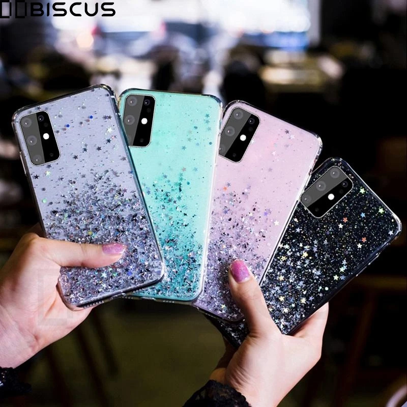 Блестящий Мягкий Кристальный чехол для Huawei Y5P Y6P Honor 9A 9C 9S 9X 8 9 10 20 Lite 20S 10i 8A 8X 8S 8C 7S 7X 7C