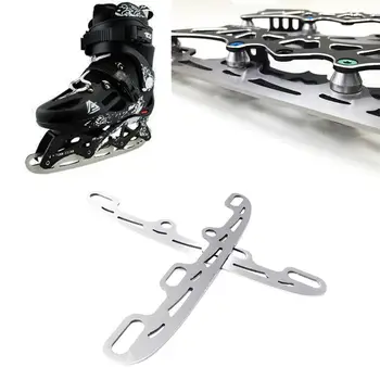 

1 Pair Roller Skates Ice Blade Roller Skates Ice Blade Derby Skating Frame Replaceable Slalom Multi Purpose Ball Blade Full Set