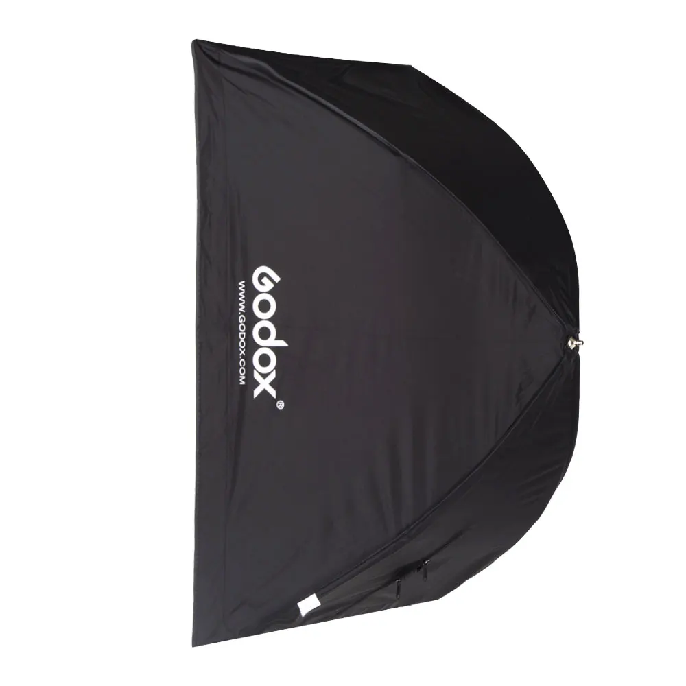 Godox портативный 60*90 см Прямоугольный Зонт софтбокс 2"* 35,4" Brolly отражатель для вспышки Speedlight строб студия фотографии