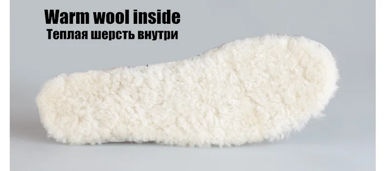 Профессии открытый морозостойкие Пеший Туризм кроссовки зима плюс плюшевые женские зимние ботинки высокое качество из натуральной кожи