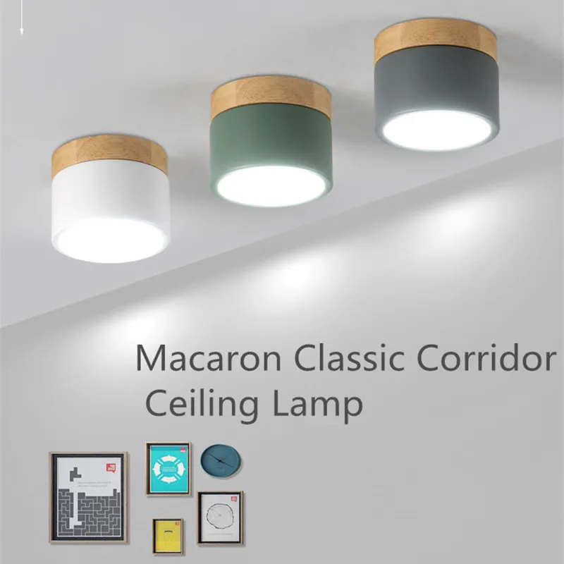 

Nordic Simple Modern Ceiling Lamp Small Ceiling Ligh Aisle Lights Corridor Light Downlight Spotlight