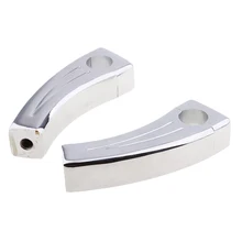 1 пара 10 см хромированный руль мотоцикла тяга назад стояки Универсальный 22 мм 7/8''