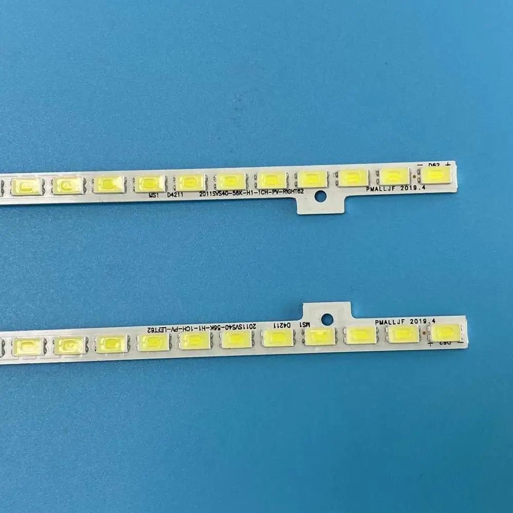 62LEDs 440mm LED backlight strip for SAMSUNG UE40D6100 UE40D5520 BN64-01639A 2011SVS40 FHD 5K6K right left